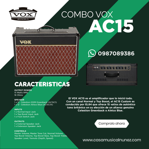 VOX COMBO AC15