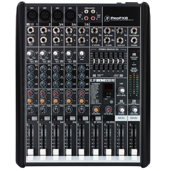 CONSOLA MACKIE PROFX8V2