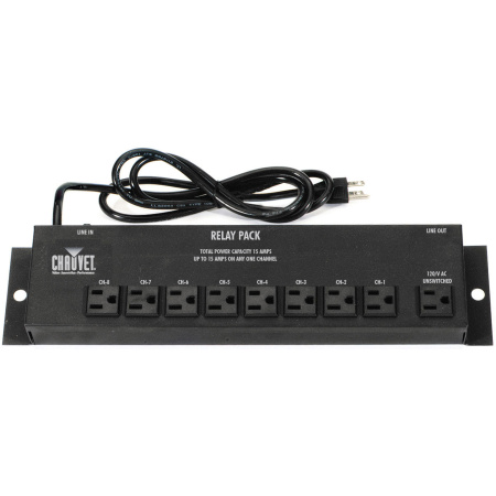 CONTROL CHAUVET SR8 RELAY PACK