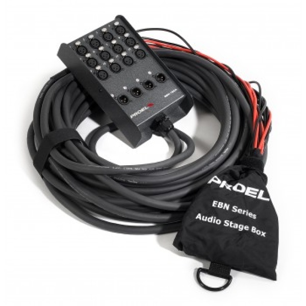 CABLE MEDUSA PROEL DHBOX1204 12X4X30M