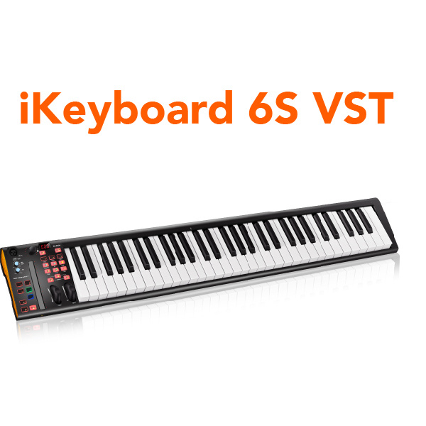 Teclado Midi iKeyboard 6S VST
