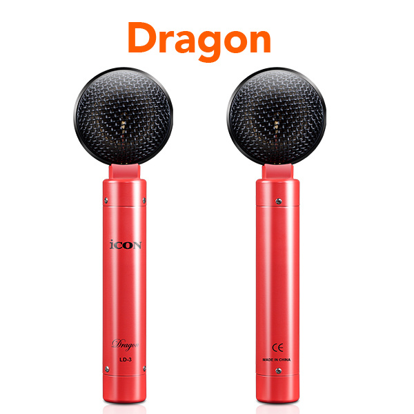Micrófono de condensador de estudio ICON DRAGON LD3