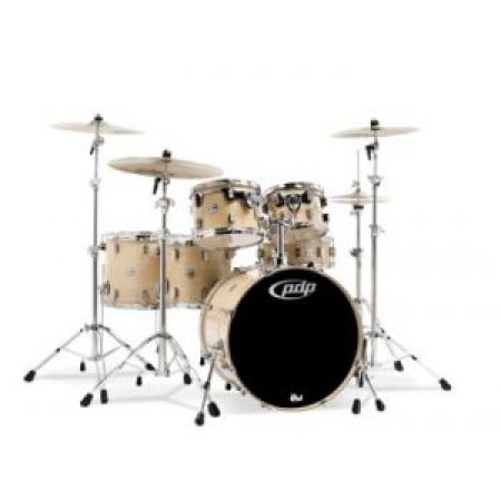 BATERIA PACIFIC PDCM2216NA 6 PIEZAS NATURAL LACQUER CHROME HW 8155