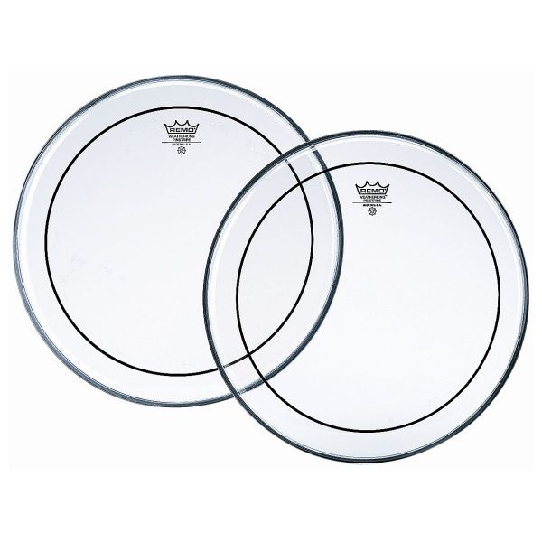 PARCHE REMO 15" PS-0315-00 PINSTRIPE CLEAR