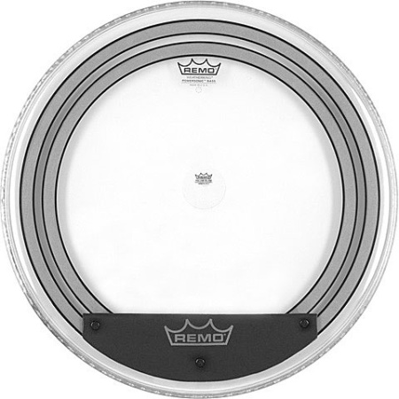 PARCHE REMO 24" PW-1324-00 POWERSONIC CLEAR