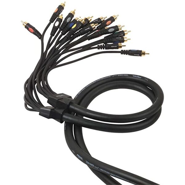 CABLE PROEL DH800 MULTIPAR 3MTS 8 PLUGS RCA