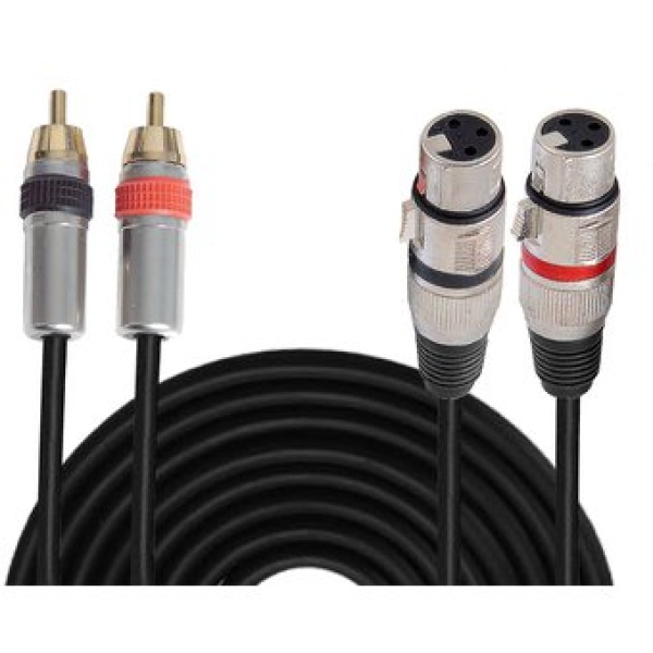 CABLE RELOOP 220104 2X RCA M/XLR