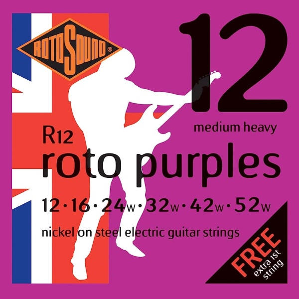 CUERDA ROTOSOUND TR12 ROTO RED SET