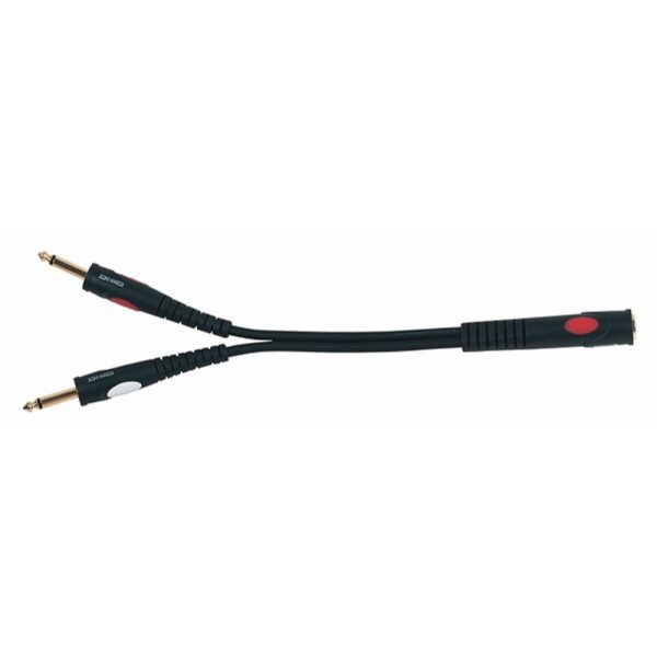 CABLE PROEL DH610 AUDIO JK 1/4 A 2 PL 1/4 MONO