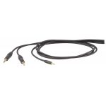 CABLE PROEL DHS545LU3 DH.AUDIO.CABLE.3.5.ST.2*6.3.MN.BK.3.M