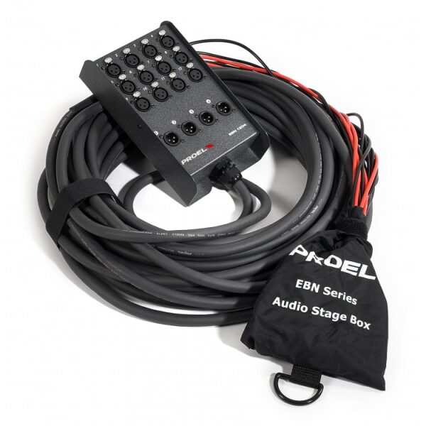 CABLE MEDUSA PROEL DHBOX1204 12X4X30M