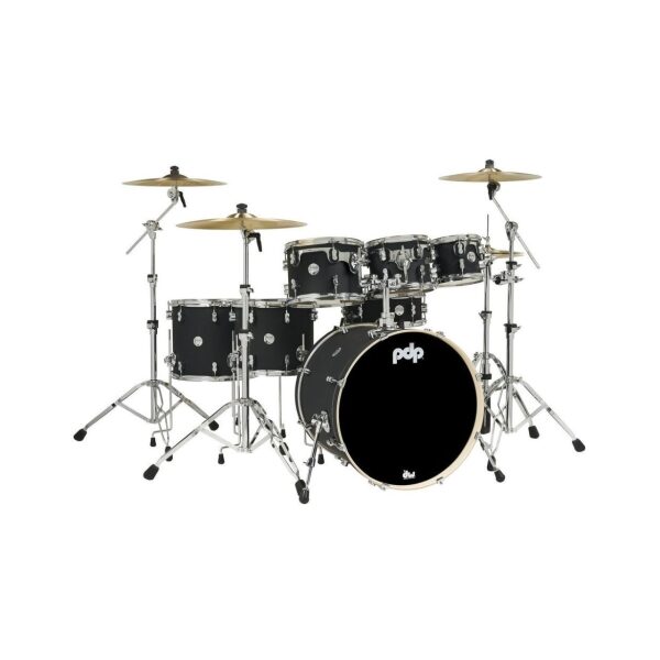 BATERIA PACIFIC PDCM2217TI 7 PIEZAS TWISTED IVORY / HW 815