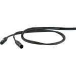 CABLE PROEL DHS240LU1 DH.BAL.CABLE.3P.XLR.F.3P.XLR.M.BK.1.M