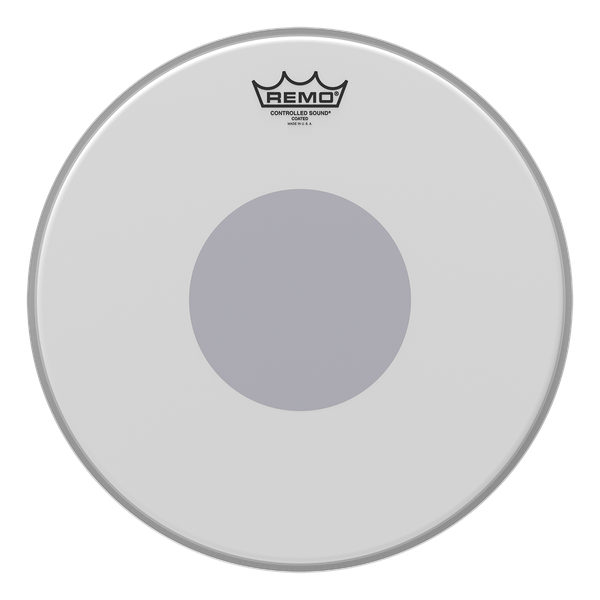 PARCHE REMO 10" CS-0110-10 CONTROLLED SOUND COATED  PUNTO NEGRO
