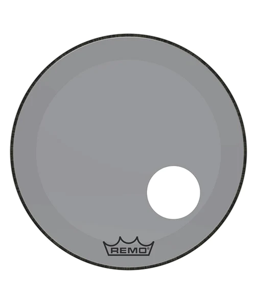 PARCHE REMO 22" P3-1322-CT-SMOH BASS POWERSTROKE 3 SMOKE OFFSET HOLE