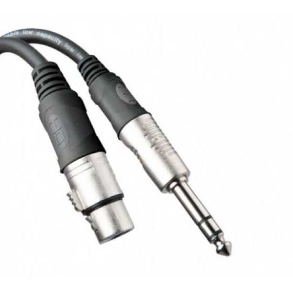 CABLE PROEL DHG210LU5 JACK CANON A PLUG 1/4 ST 5M