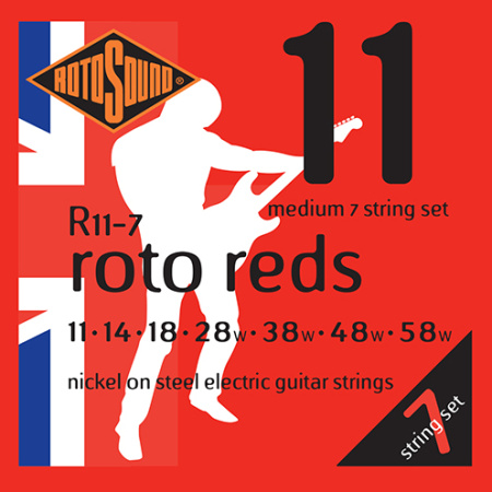 CUERDA ROTOSOUND TR11 ROTO RED SET
