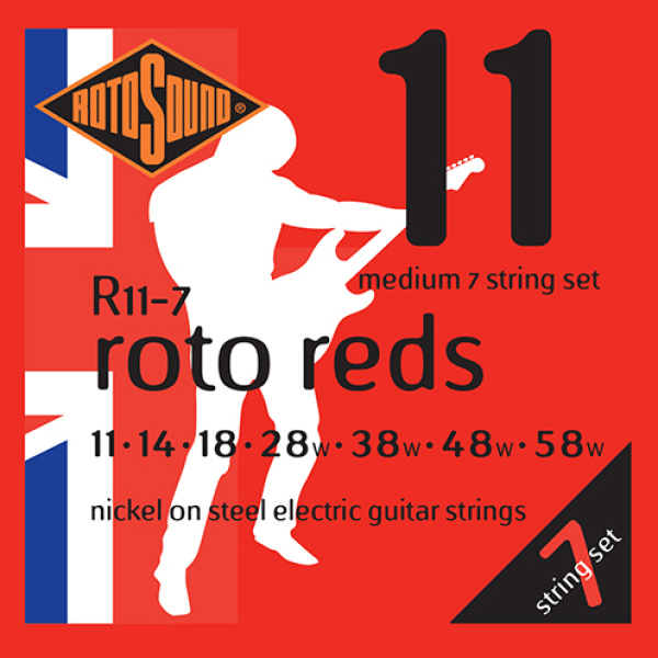 CUERDA ROTOSOUND TR11 ROTO RED SET